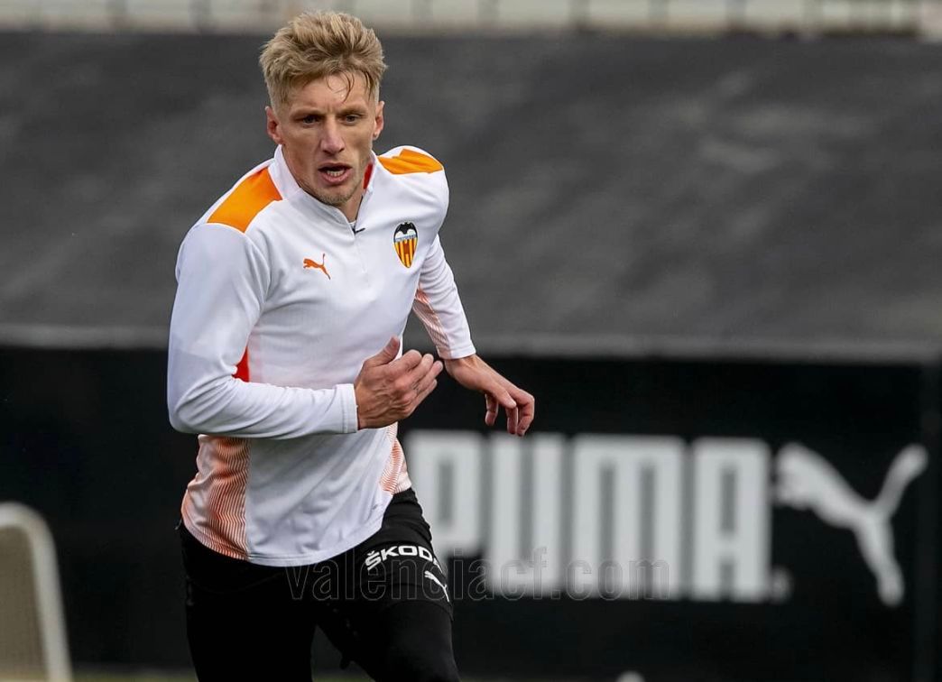  Wass, entrenamiento del Valencia CF