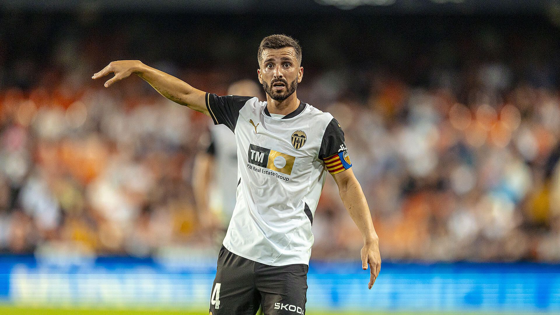  José Luis Gayà en acción se espera que sea titular ante la Real Sociedad