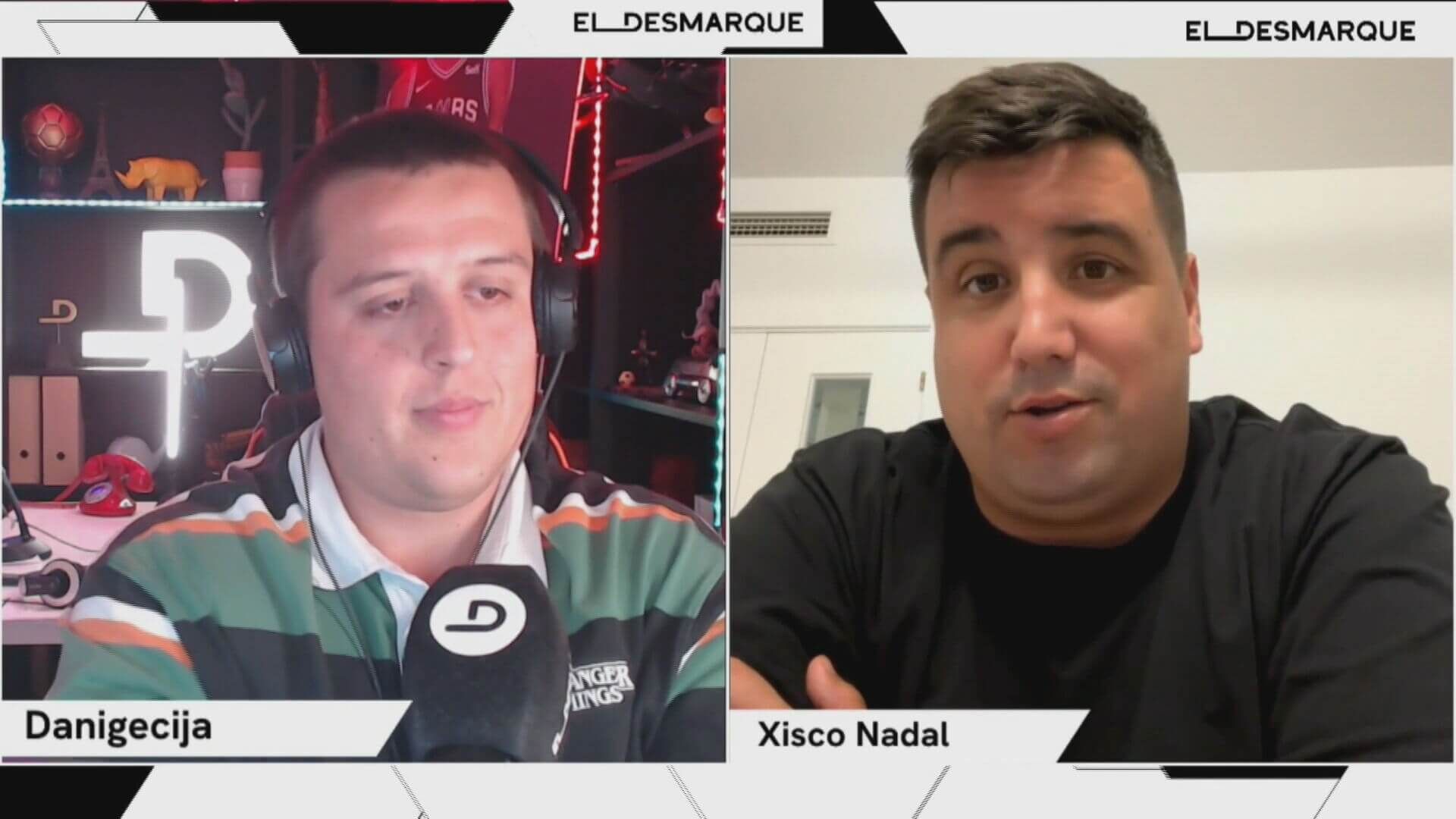  Xisco Nadal responde a las críticas por su estado físico en el Twitch de ElDesmarque