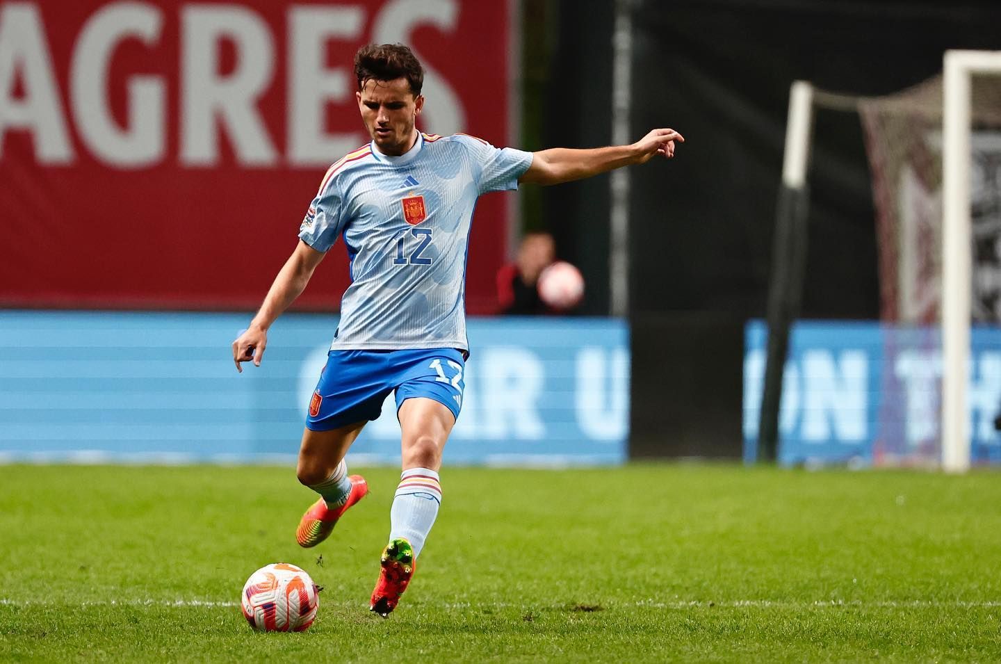 Hugo Guillamón ante Portugal