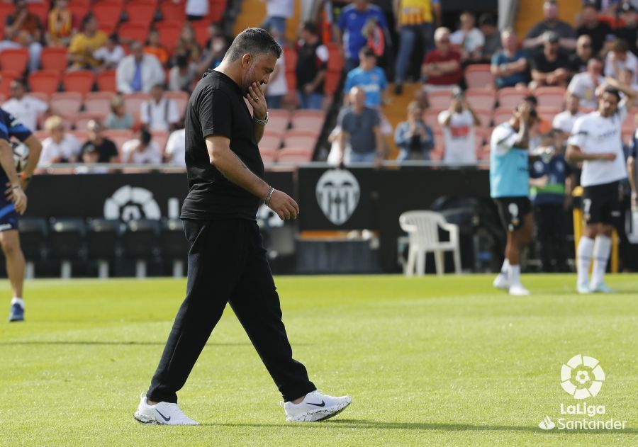 Gennaro Gattuso, antes del Valencia-Elche.