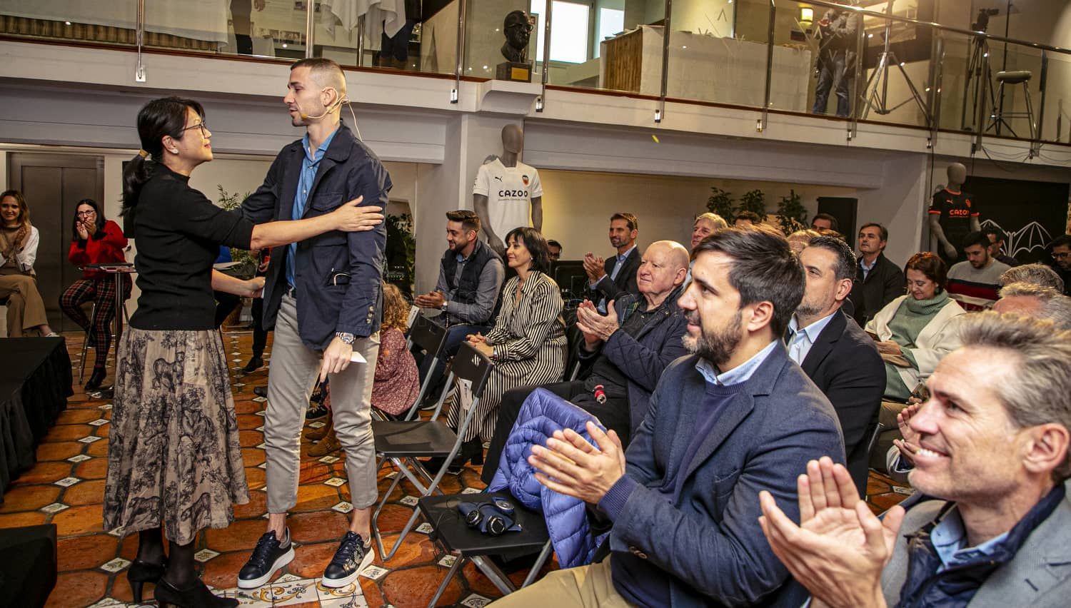 Acto de renovación de Jaume Doménech: