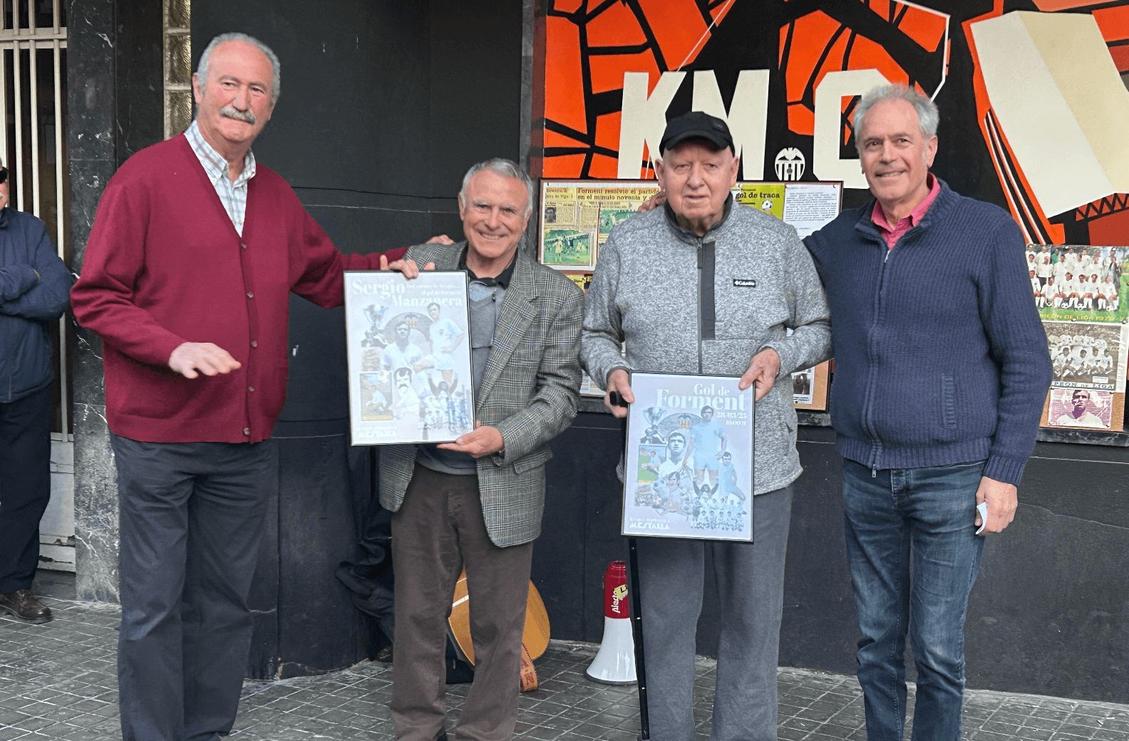  Juan Bautista Escrivá, Sergio, Forment y Cisco Fran
