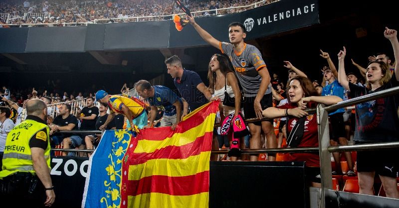  Afición del Valencia CF en Mestalla