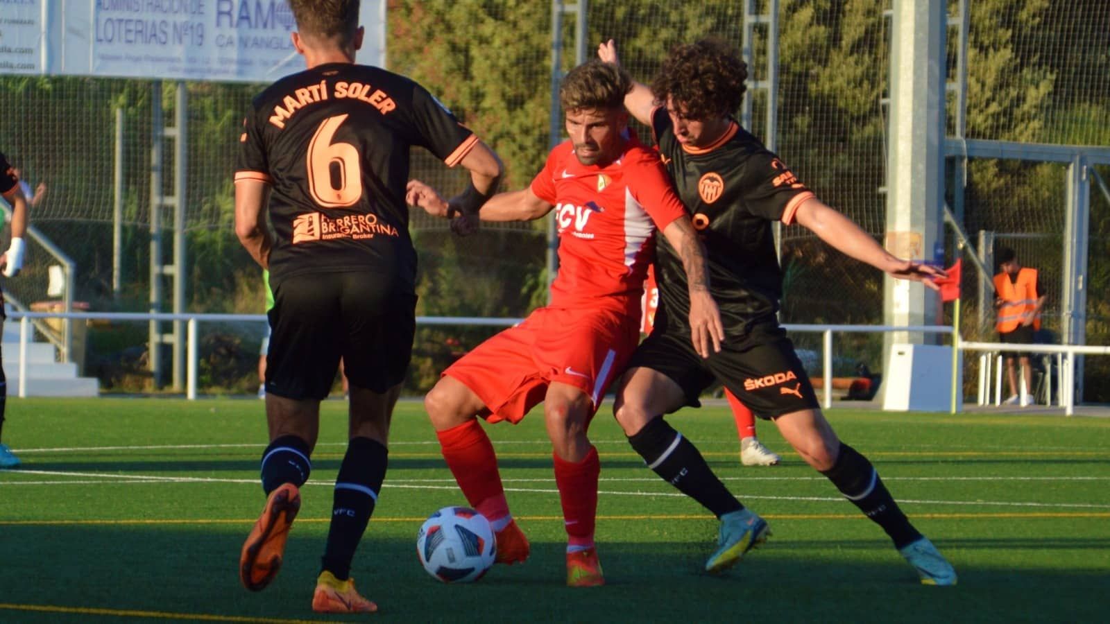  Al VCF Mestalla le faltó acierto para completar un buen duelo ante el Terrassa FC