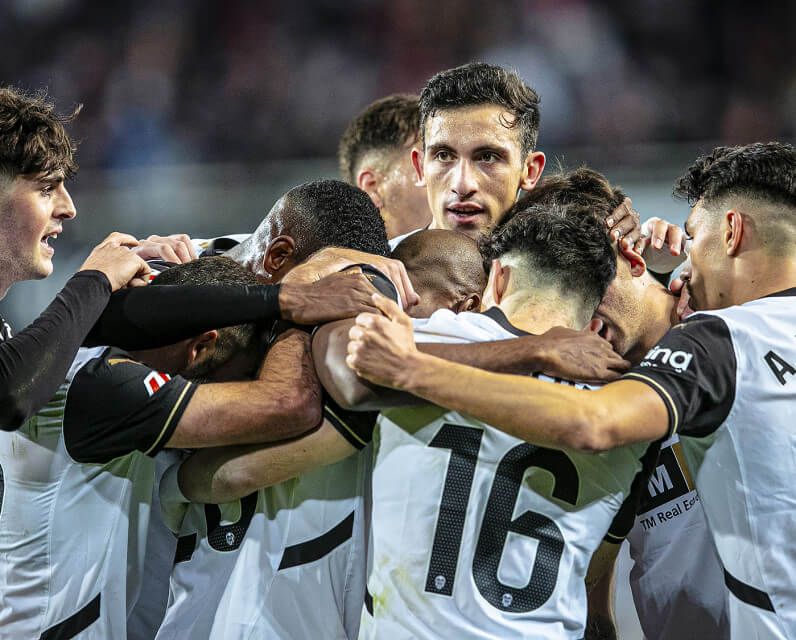  Alegría gol del Valencia CF
