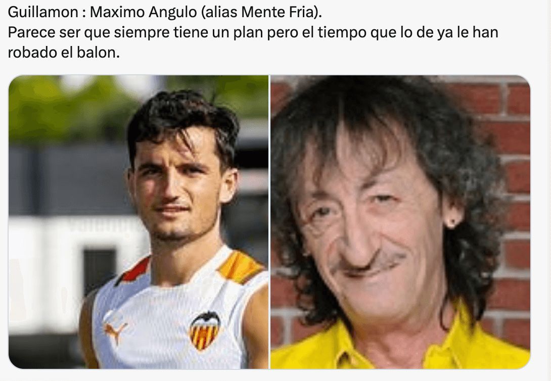 Algunos jugadores del Valencia CF comparados con actores de La que se avecina