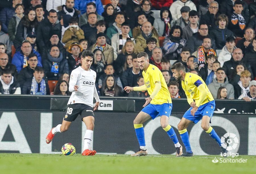  André Almeida en el último partido del día de Reyes