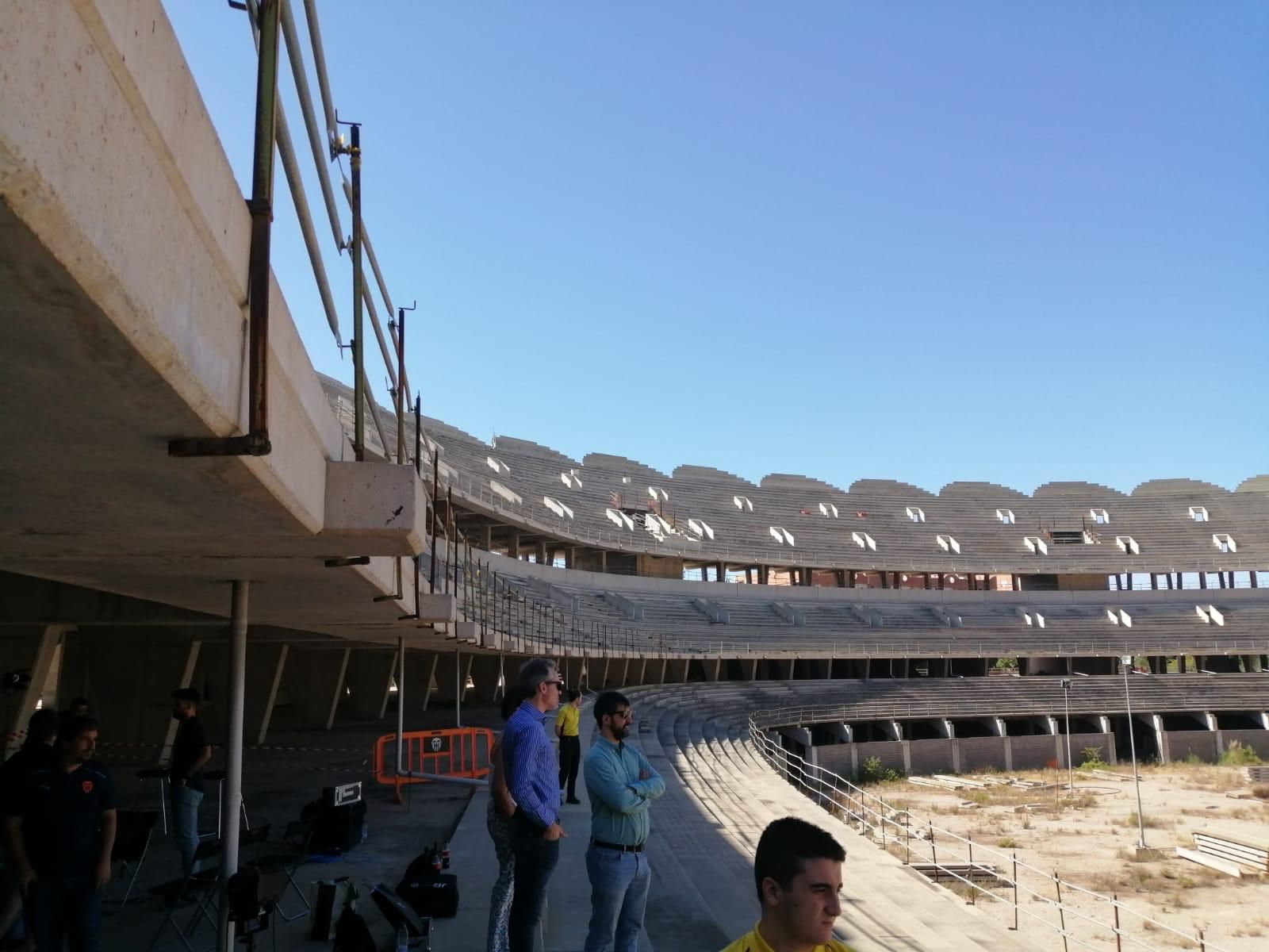  Así está el Nou Mestalla.