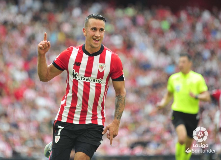  Berenguer celebra su gol en el Athletic-Valencia