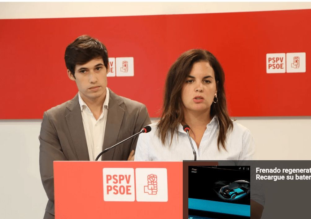 Borja Sanjuán y Sandra Gómez