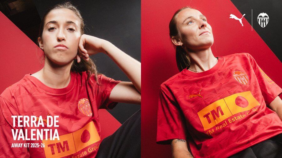 Camiseta Valencia CF 2025-26 Rojo Torino