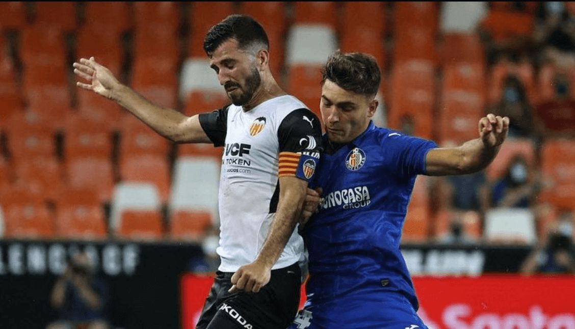 Hugo Duro, con. el Getafe CF.