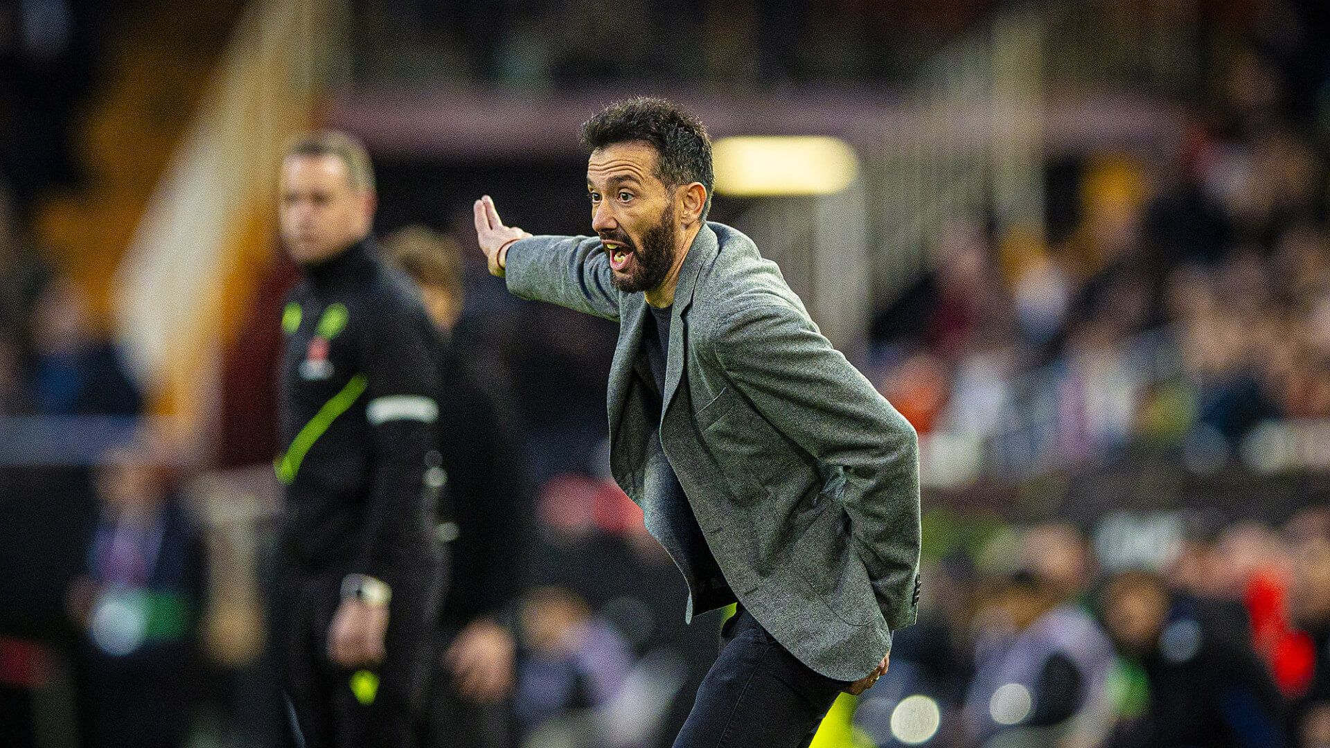 Carlos Corberán en Mestalla