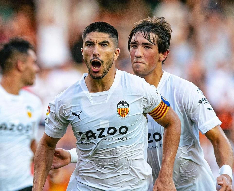  Carlos Soler adelanta al Valencia CF