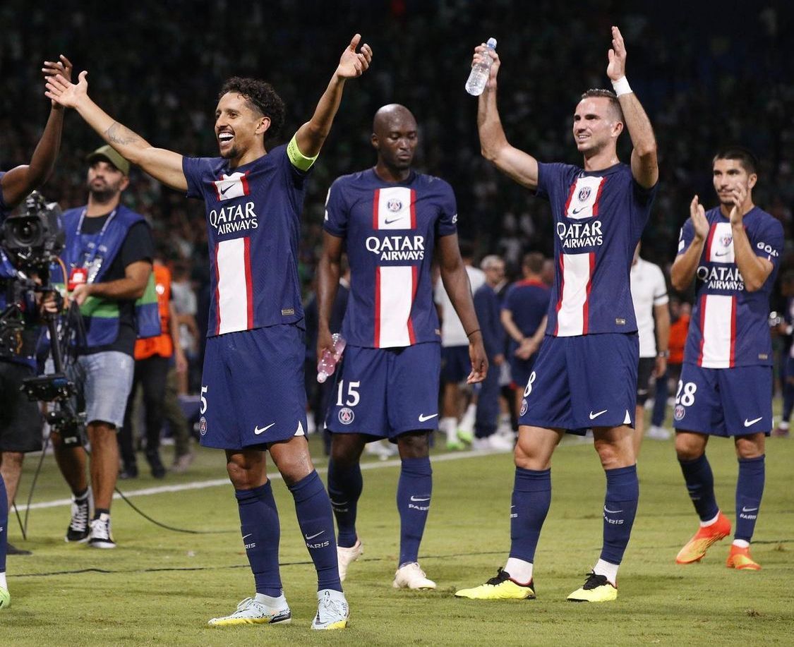 Carlos Soler, en la victoria del PSG.