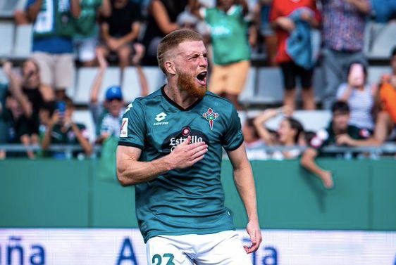  Carlos Vicente, jugador del Racing Ferrol.