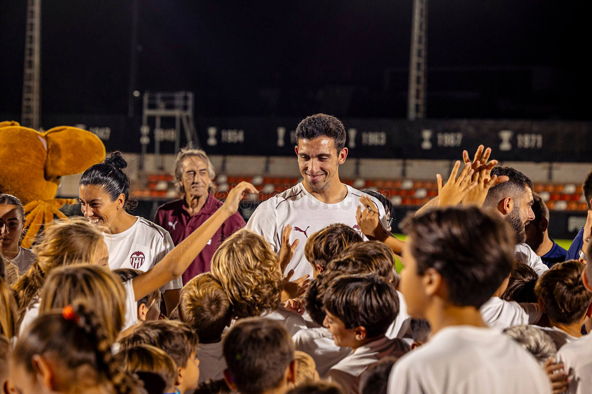 César Tárrega, en la Puma Welcome Academy.