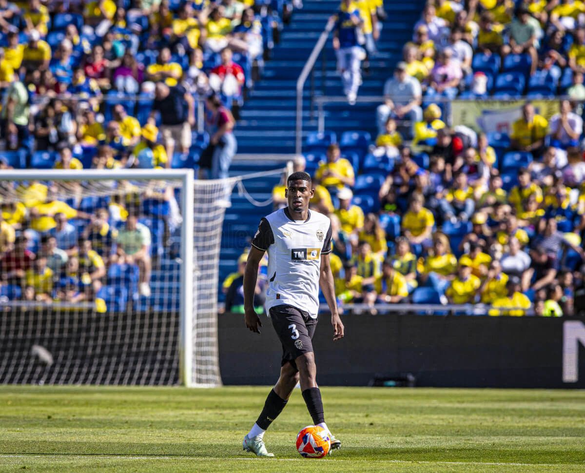 Cristhian Mosquera ante Las Palmas