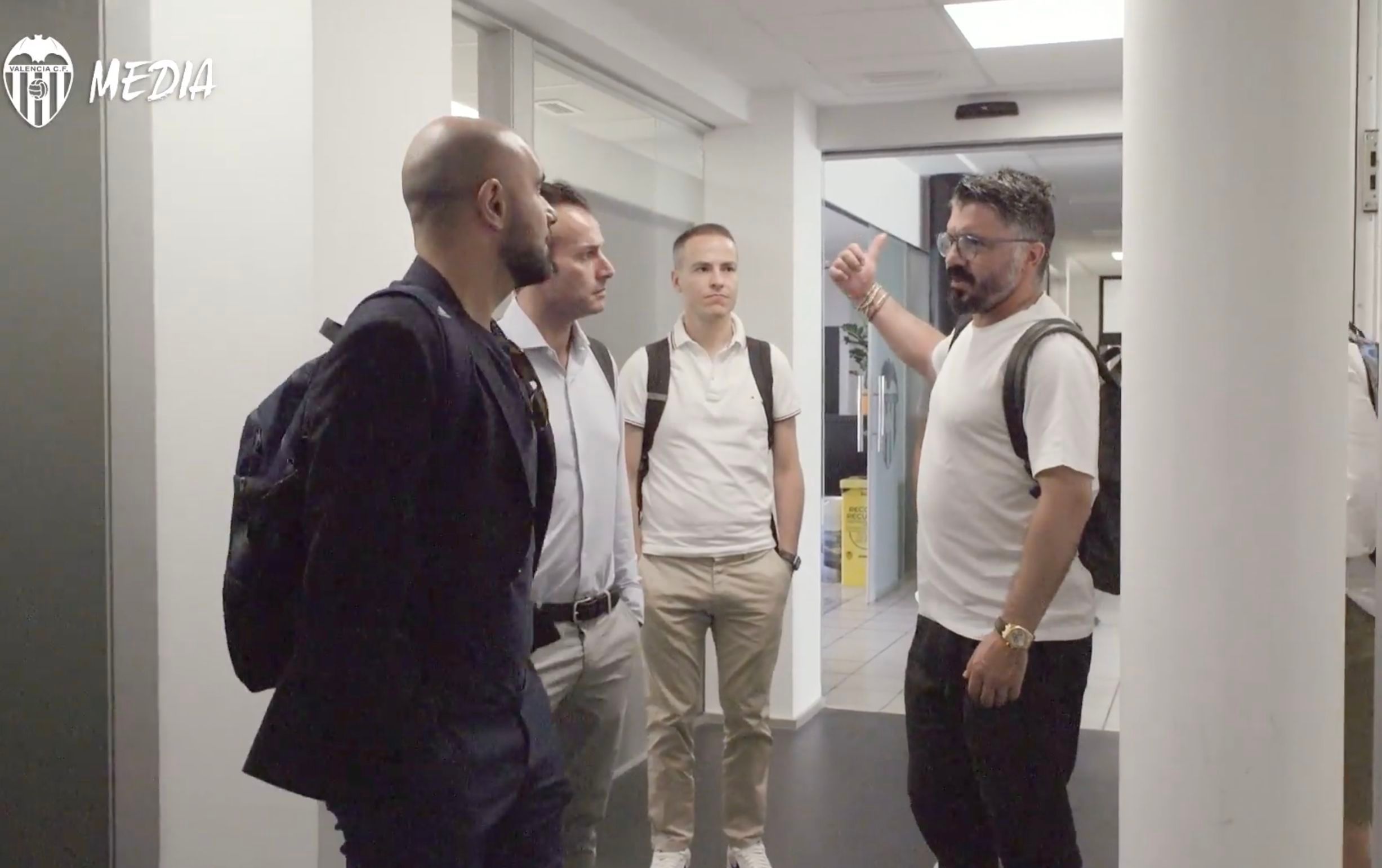  Cuerpo técnico de Gattuso