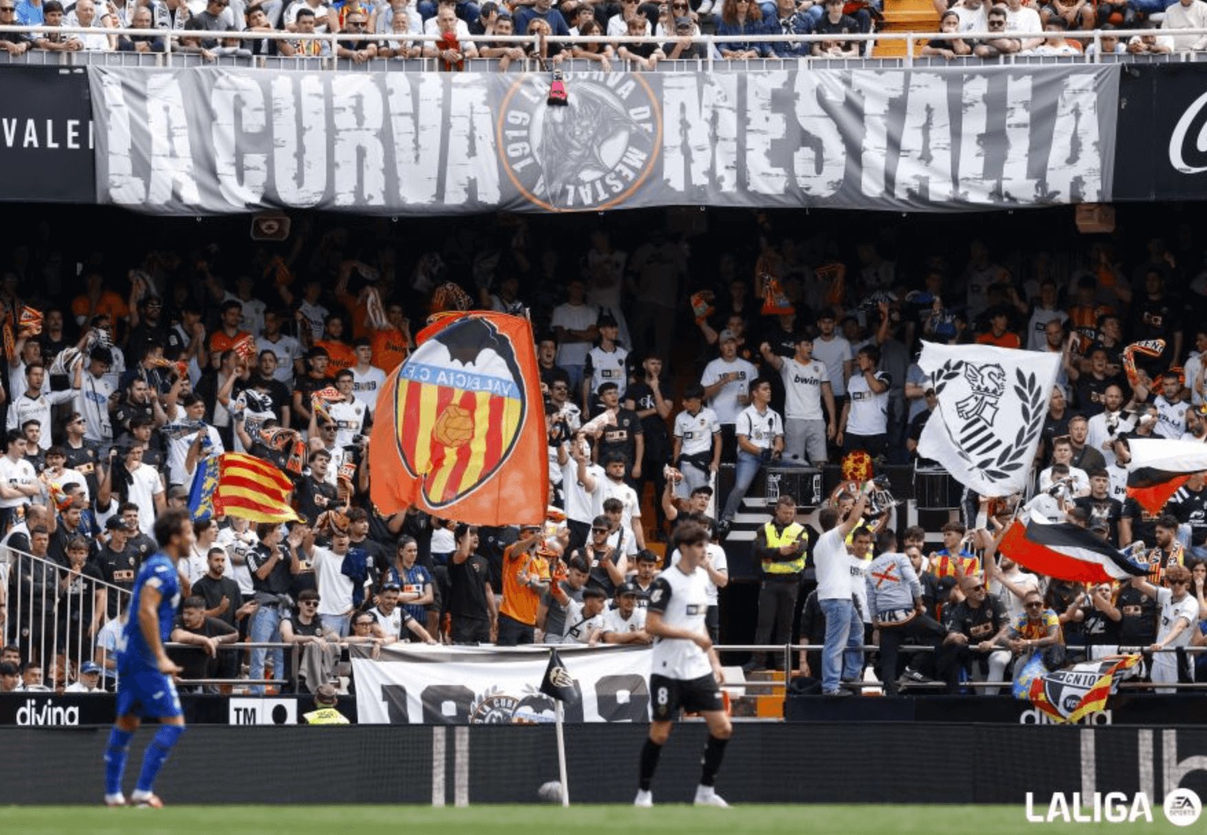  Curva Mestalla en el Valencia-Getafe
