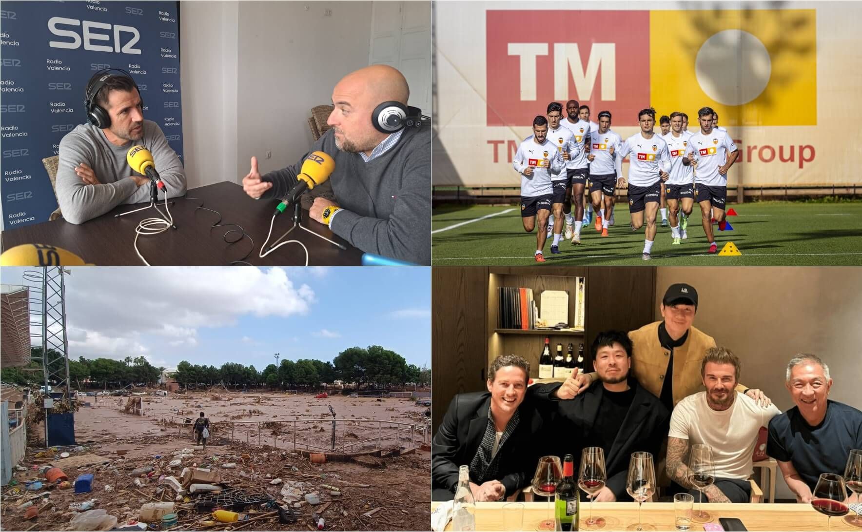 David Albelda sufre por su Valencia CF y por Valencia