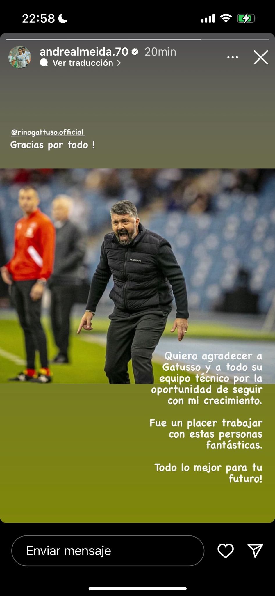 Despedida de Gattuso