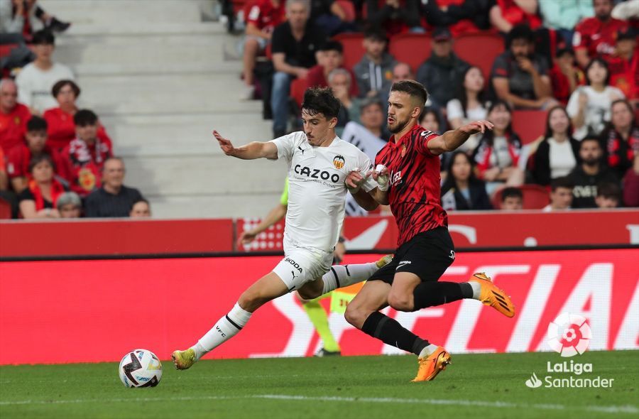  Diego López, durante el Mallorca-Valencia.