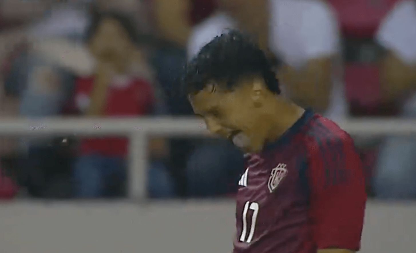  El gol de Warren Madrigal con Costa Rica en la CONCACAF Nations League