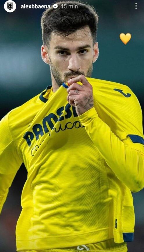  El mensaje de Álex Baena confirmando que se queda en el Villarreal.