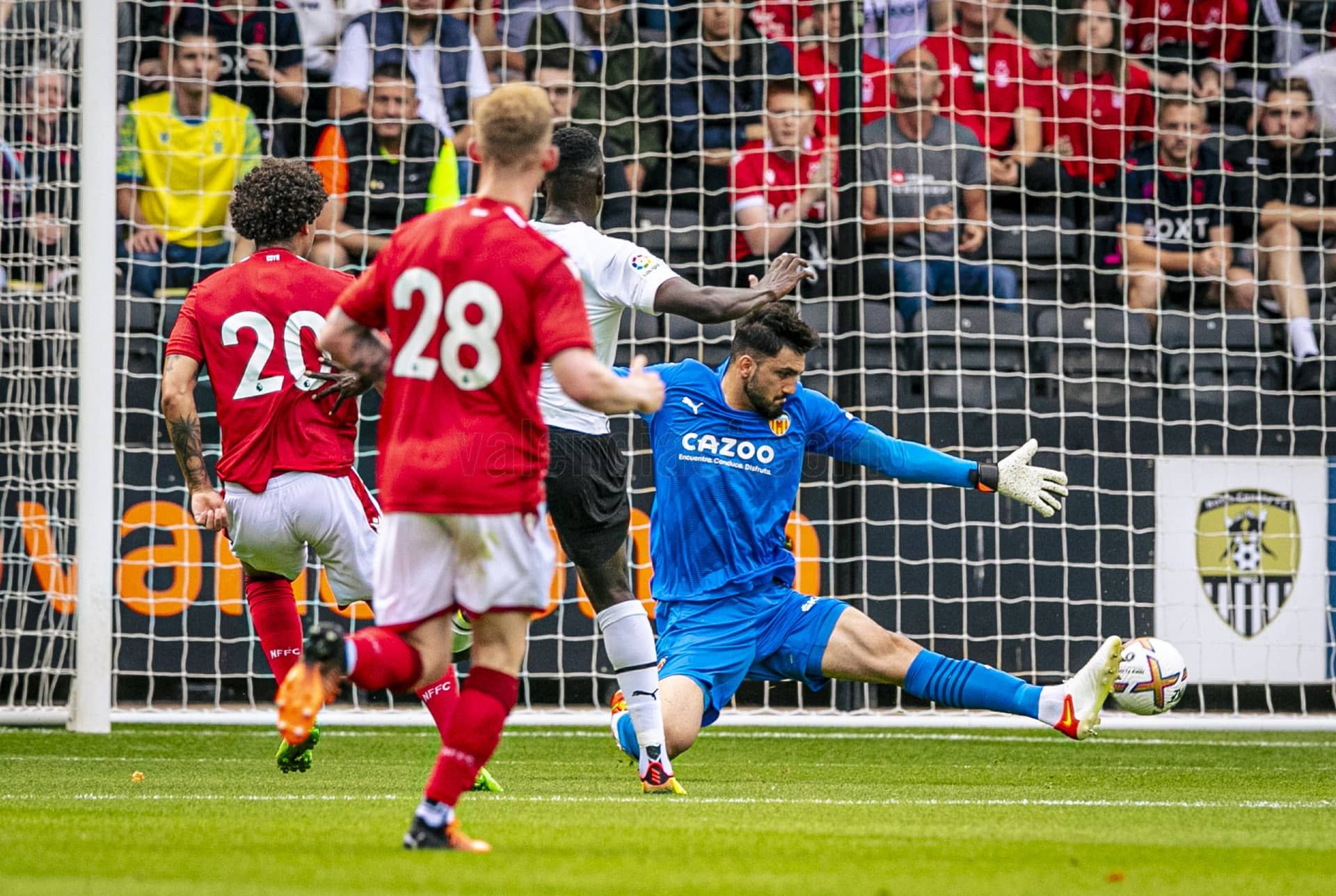 Giorgi frente al Nottingham