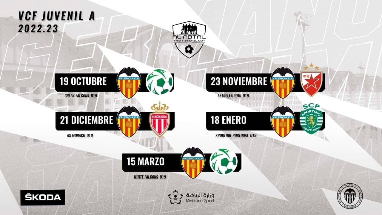  El VCF Juvenil A, a por el Estrella Roja en la Al Abtal International Cup.