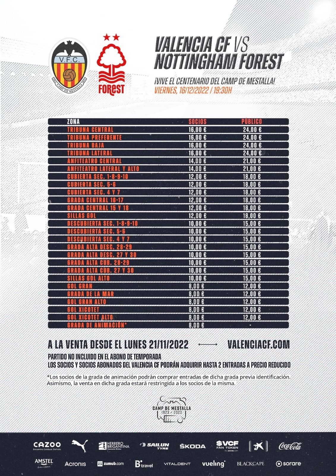 Entradas Valencia-Nottingham.