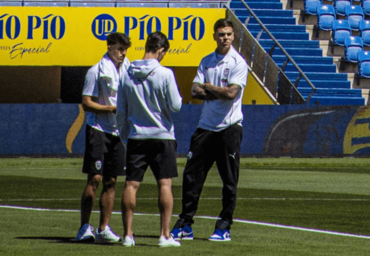 Enzo Barrenechea no se vistió de corto en Las Palmas