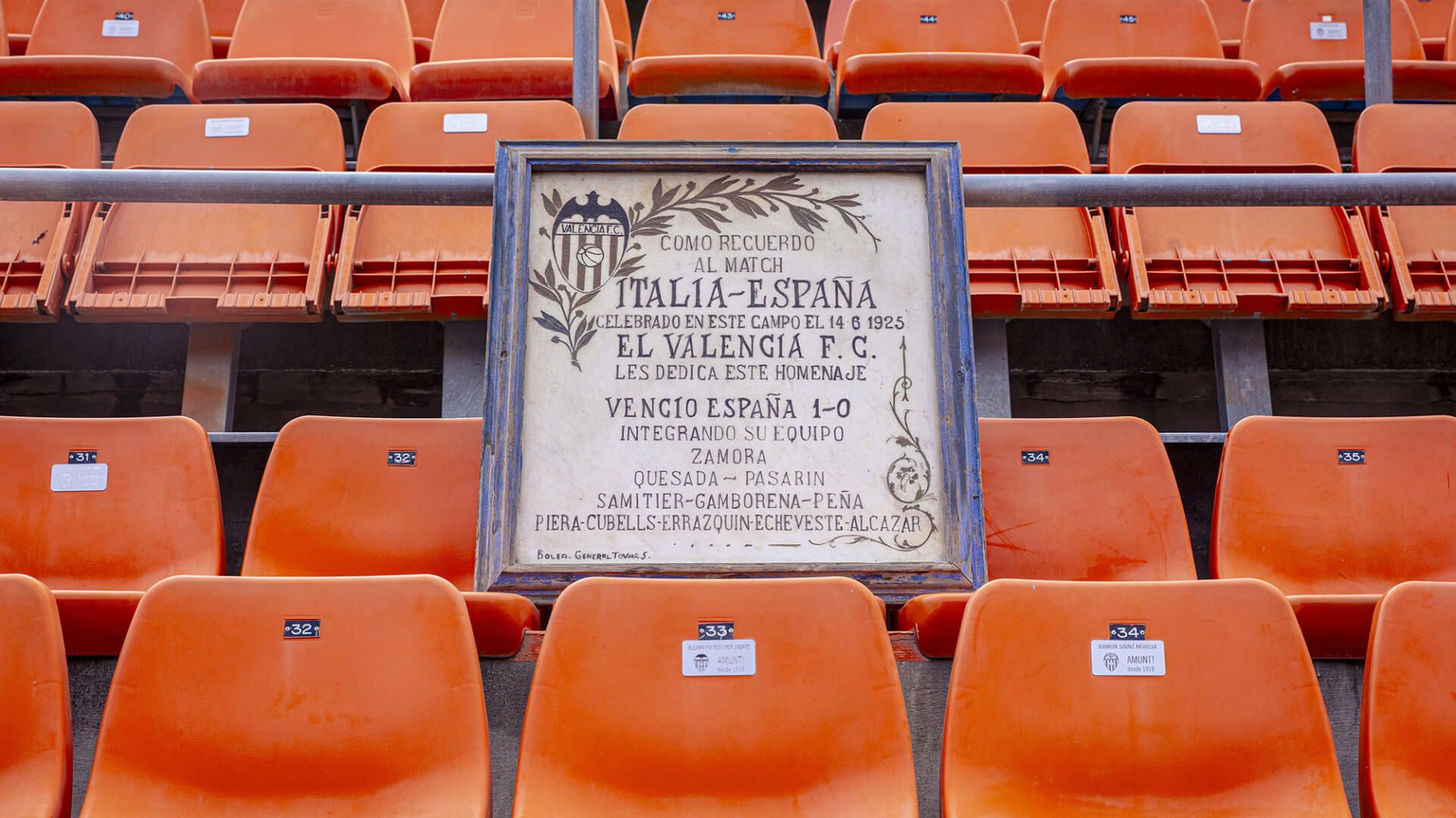España-Italia en Mestalla