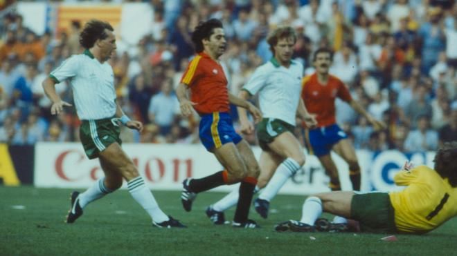  España perdió su primer partido del Mundial 82 contra Irlanda del Norte | EFE