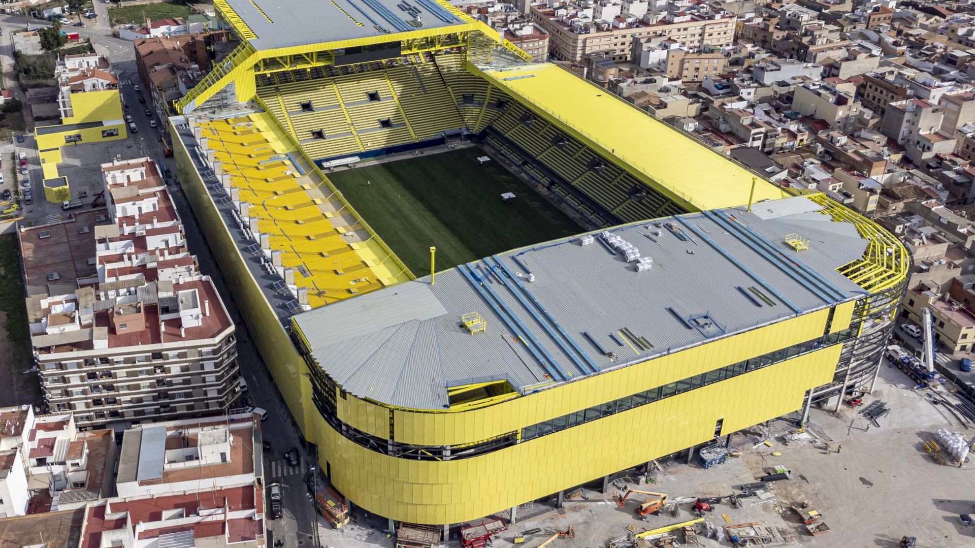  Estadio de la Cerámica, sede del Villarreal.