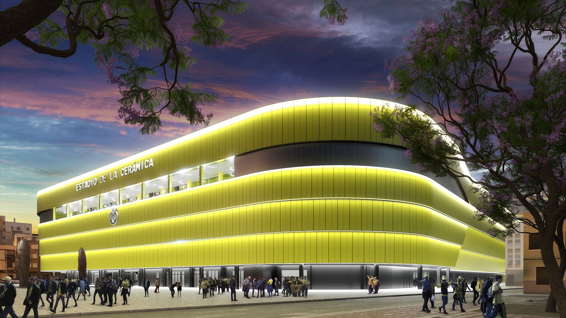  Estadio de La Cerámica, tras las obras.