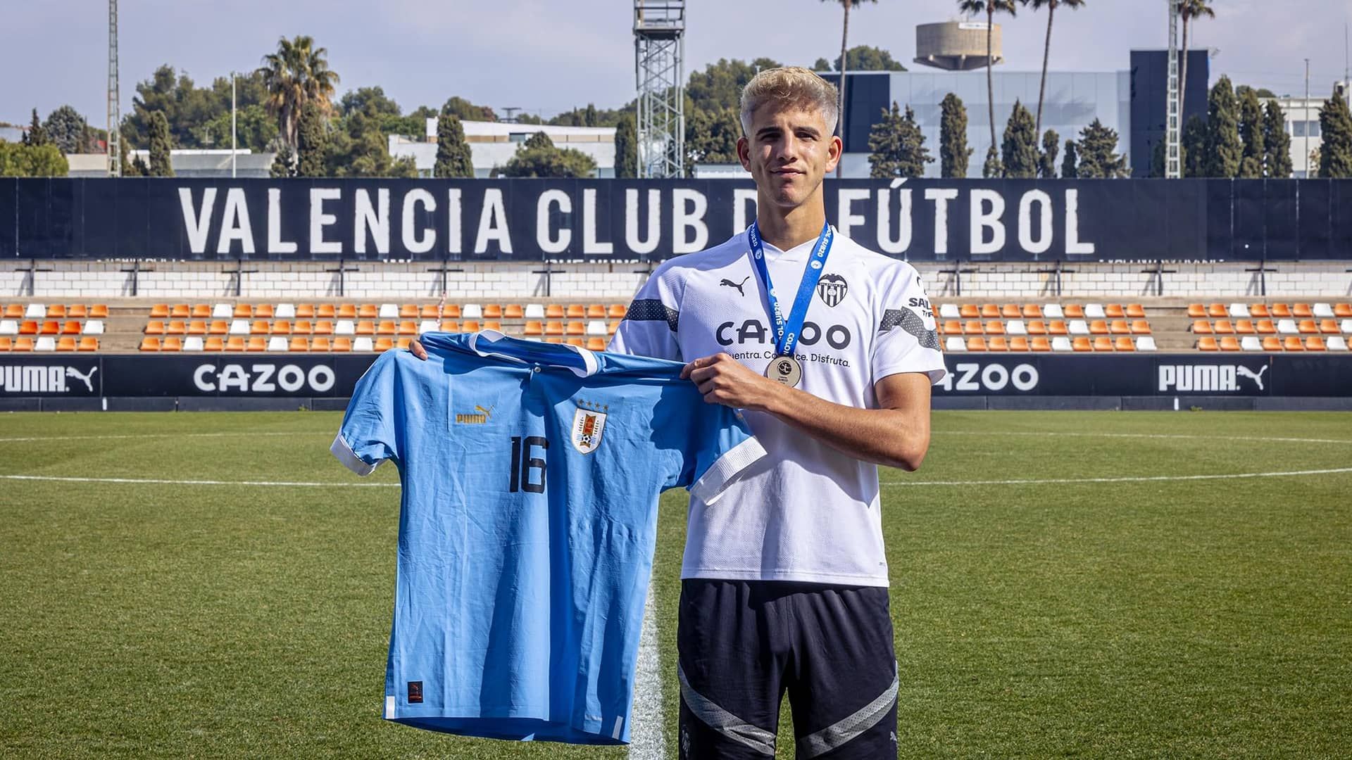  Facu González vuelve a casa tras el Sudamericano sub 20.