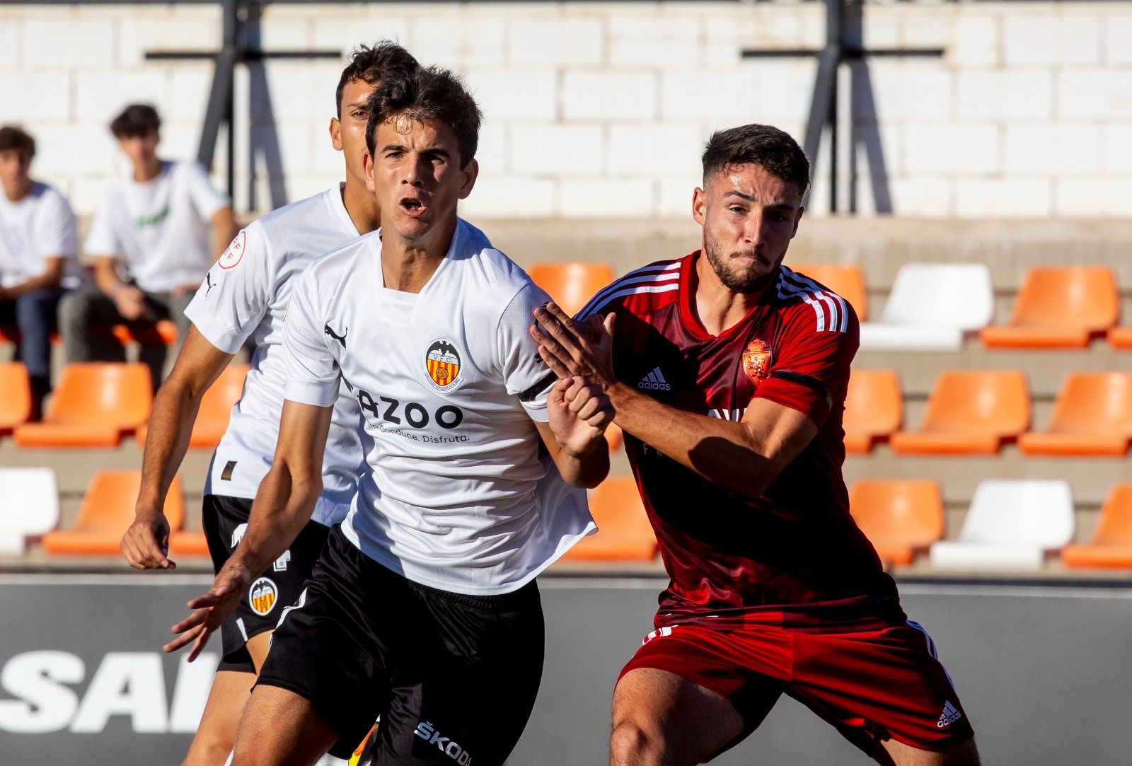  Facu González en el VCF Mestalla-Deportivo Aragón