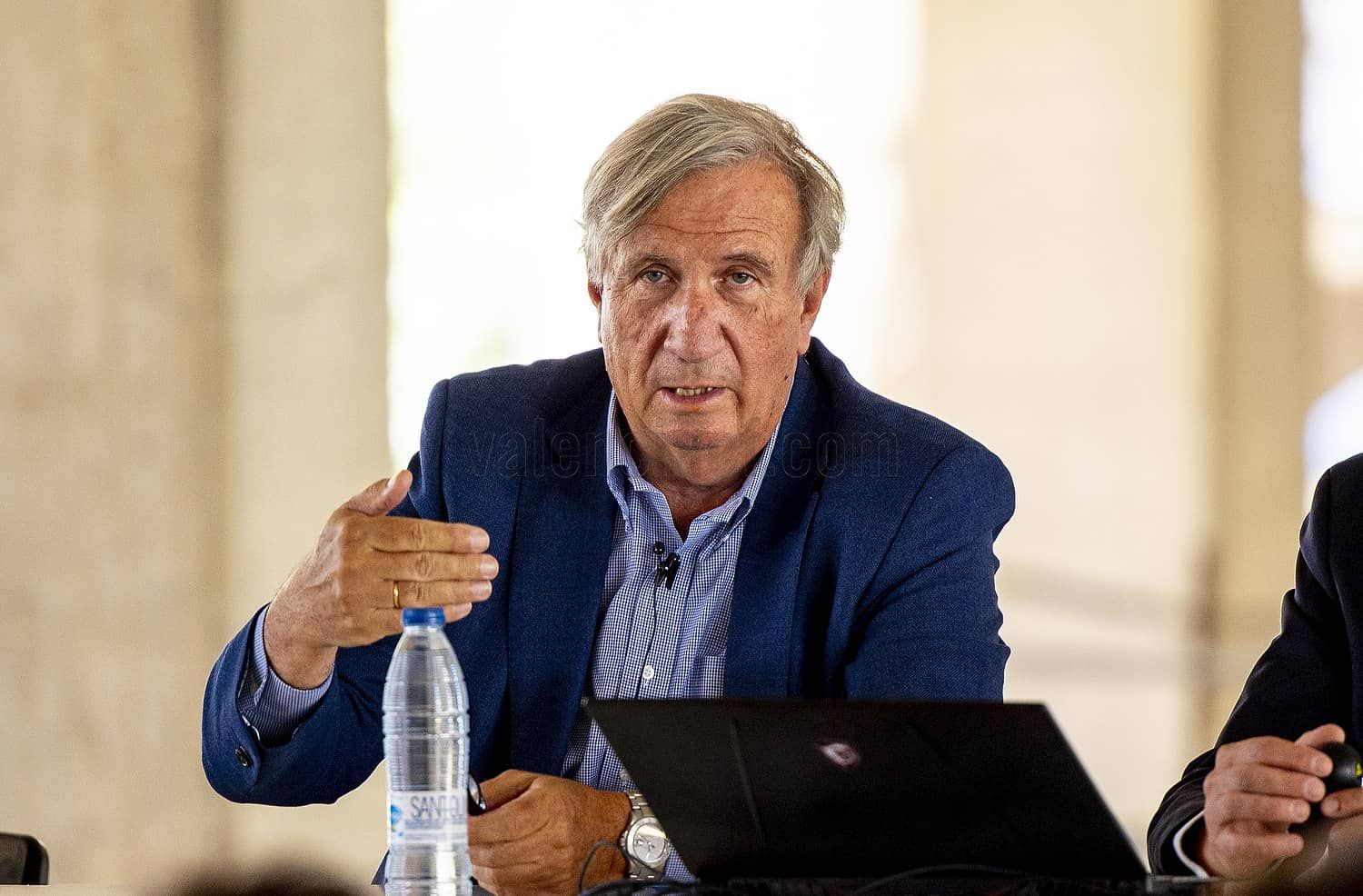  Fenwick en la presentación del Nou Mestalla hace dos años