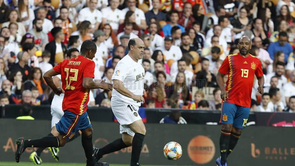  Fernando Gómez jugó su último partido en Mestalla el 24 de marzo de 2019