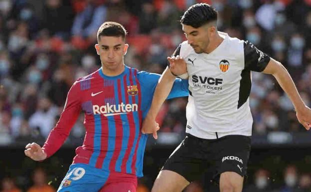  Ferran Torres vuelve a Mestalla