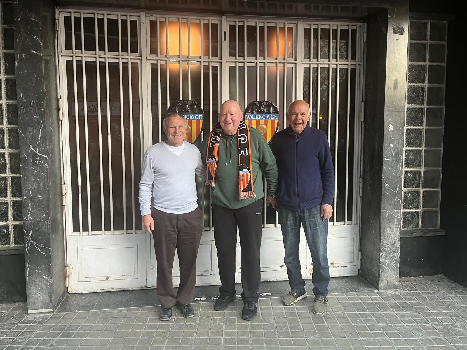  De izquierda a derecha, Sergio, Forment y Antón