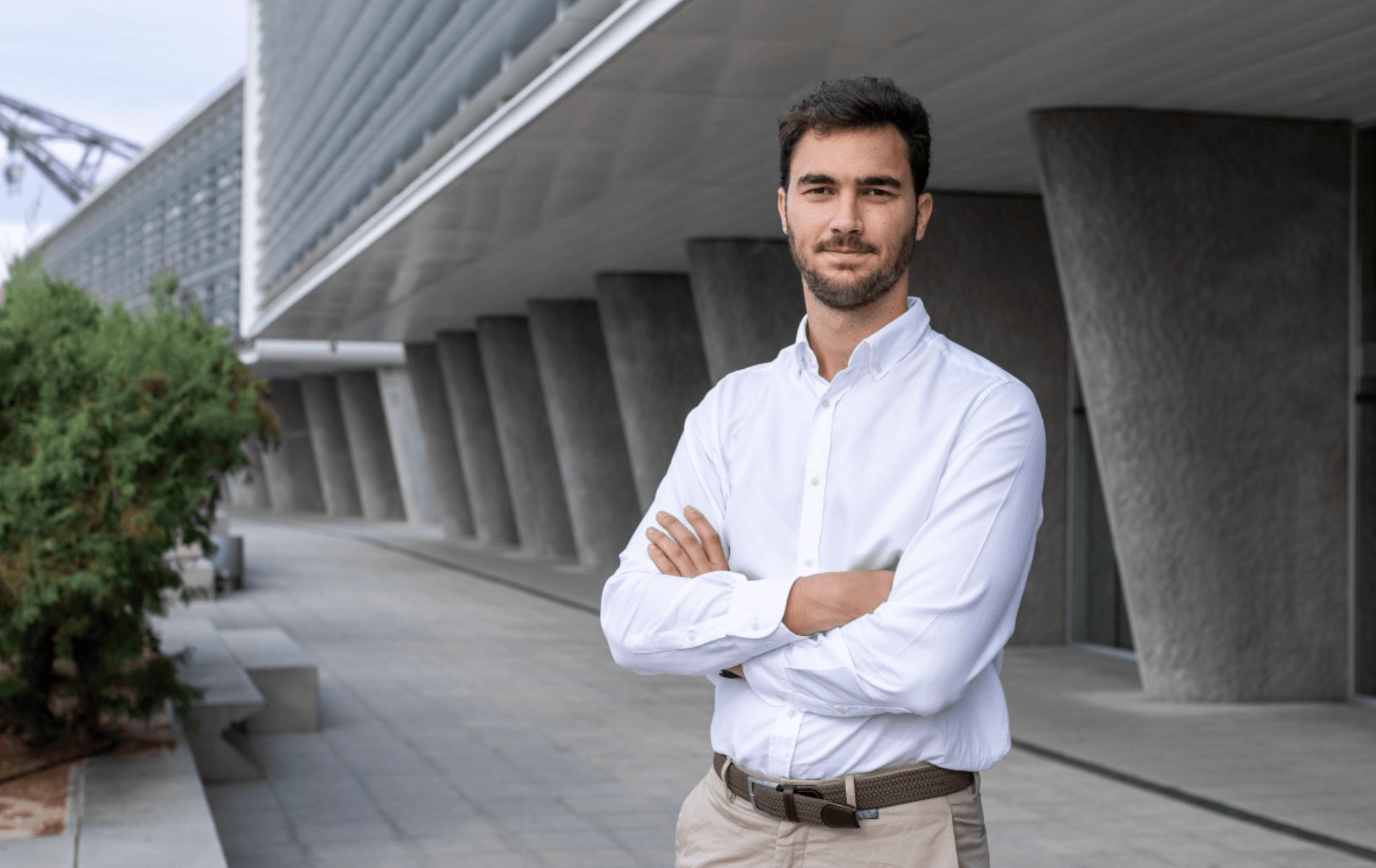 Fran Villalba fundador de Internxt, la empresa participada por Juan Roig que patrocinará al Valenc