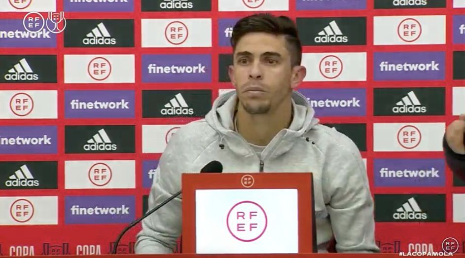 Gabriel Paulista, en rueda de prensa.