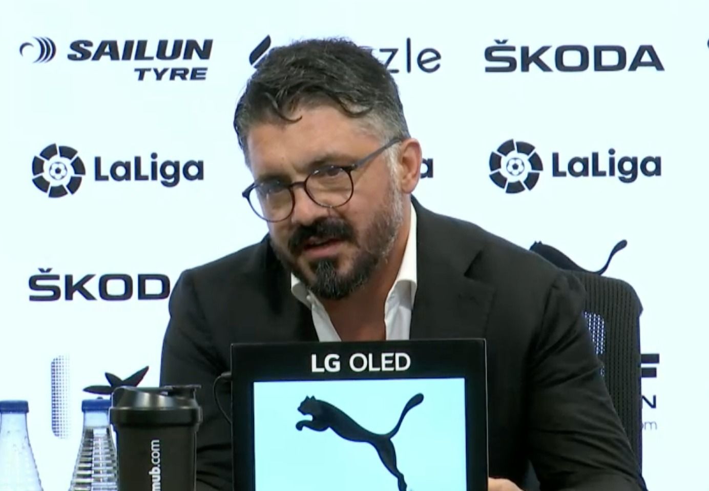  Gattuso, en su presentación.