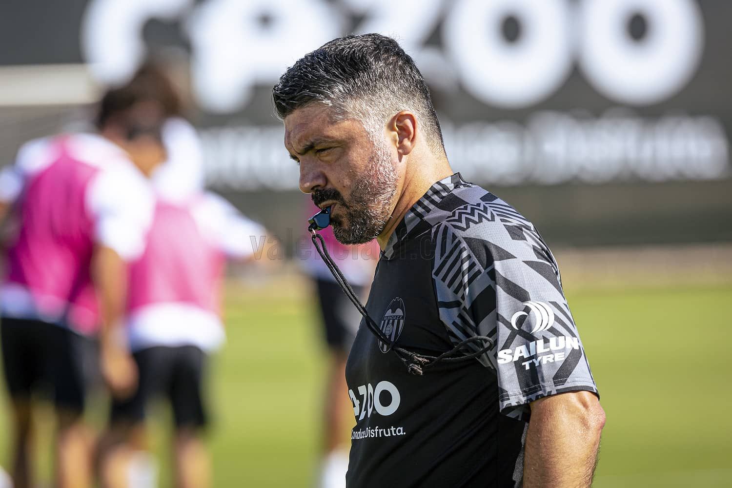 Gattuso, en la primera semana de la pretemporada.