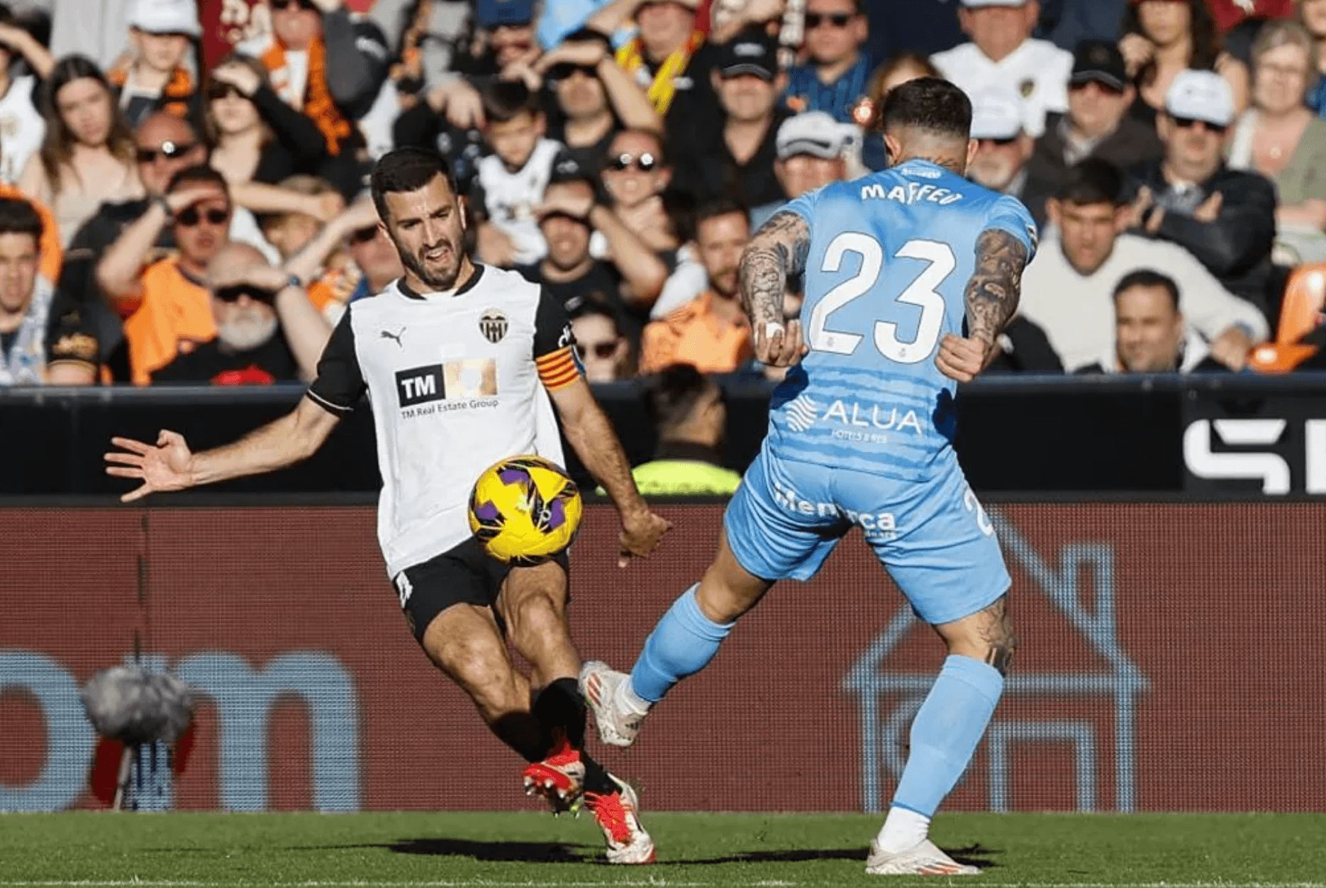 Gayà ante el Mallorca