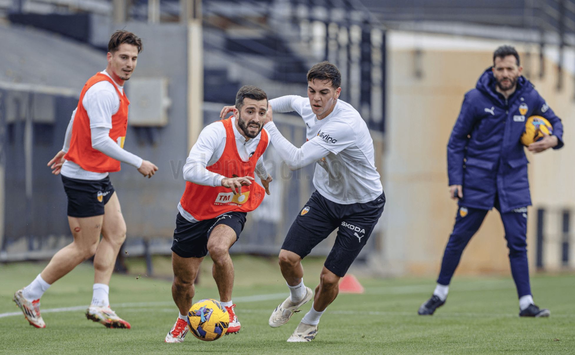  Gayà en una sesión en la que no estuvo Fran Pérez